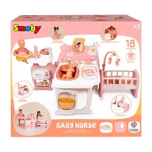 La Casa de los Bebés Baby Nurse – Centro de Juego Plegable +3 Años SMOBY