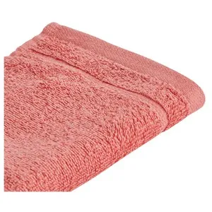 Toalla de tocador color rosa, 400g/m², ACTUEL.