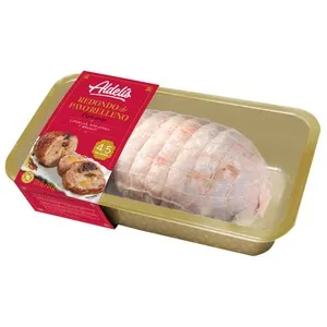 Redondo de pavo para asar, relleno de ciruelas y orejones, elaborado sin gluten ALDELÍS 750 g.