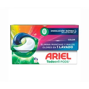 ARIEL Detergente en cápsulas color 19 DS