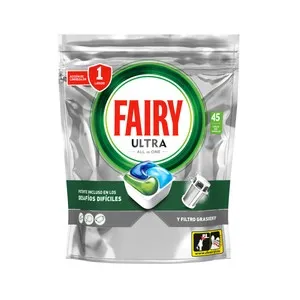 FAIRY ULTRA Detergente lavavajillas máquina 45 dosis 670g