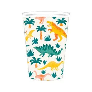 Vaso de plástico de dinosaurio de 26cl, ACTUEL