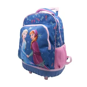 Mochila con ruedas trolley reforzado Princesas Disney AUCHAN.