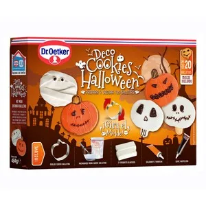 DR. OETKER Preparado para decorar cookies DR. OETKER HALLOWEEN 484 g.