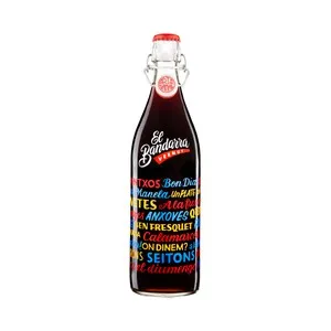EL BANDARRA Vermut rojo de elaboración artesanal y con denominación de origen Penedés EL BANDARRA botella de 1 l.