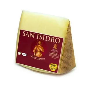 SAN ISIDRO Queso mezcla semicurado cuña 1/8.