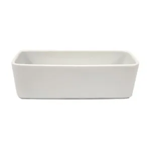 Fuente rectangular para aperitivo de 17x8cm, ACTUEL.