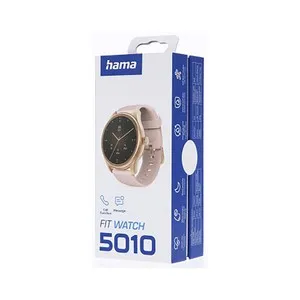 Smartwatch Fit Watch 5010 HAMA color Oro Rosa, pantalla 1,38".