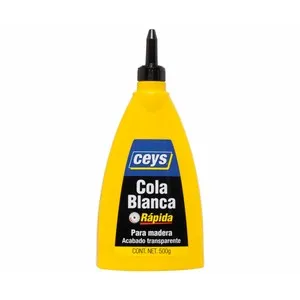 Cola blanca transparente CEYS, 500grs.