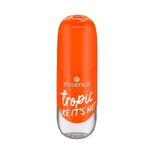ESSENCE tono 81 Tropic like it´s hot (naranja brillante) Esmalte de uñas secado rápido.