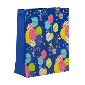 Bolsa de regalo, tamaño M, diseño para niños, AUCHAN.