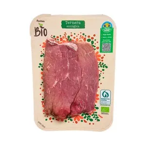 ALCAMPO CULTIVAMOS LO BUENO ECOLÓGICO Filetes de 1ª B de ternera ecológica, especial plancha o freir