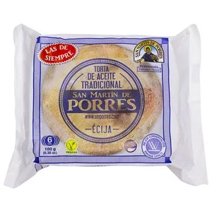 SAN MARTIN DE PORRES Torta de aceite 6 uds. 180 g.