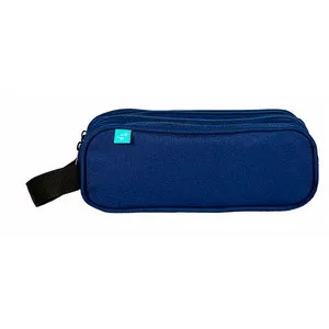 Portatodo Con Asa 3 Compartimentos Polyester Azul ALCAMPO