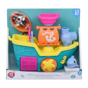Barco Pirata lanza agua ideal para el baño +12 Meses ONE, TWO FUN Baby