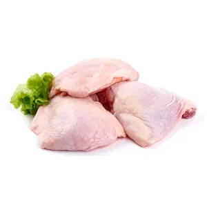 Contramuslos de pollo blanco con piel Bandeja.