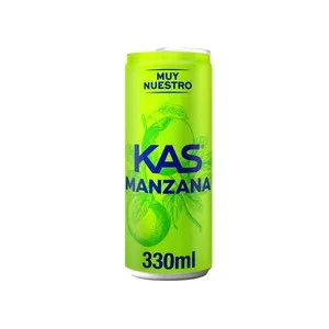 KAS Refresco de manzana lata de 33 cl.