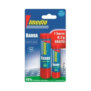 Pegamento en barra adhesivo sin disolventes 21 + 8grs, IMEDIO.