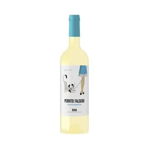 PERRITO FALDERO Vino blanco semi-dulce con D.O. Ca. Rioja botella 75 cl.
