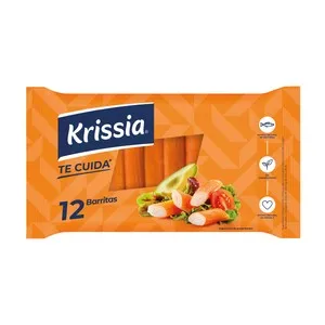 KRISSIA Barritas de surimi KRISSIA 12 uds. 200 g.