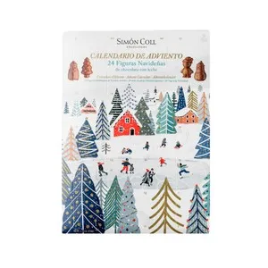 SIMÓN COLL Calendario de Adviento chocolate con leche 216 g..