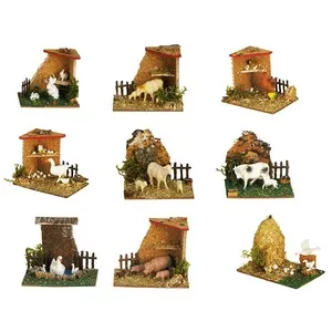 Corrales 12 Modelos para Belén de Navidad modelos surtidos, OLIVER ART
