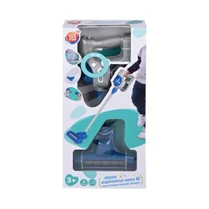 Aspirador Moderno 81cm con sonido 6 piezas, imitación limpieza +3 Años ONE, TWO FUN