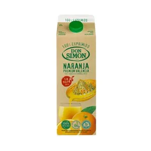 DON SIMON Zumo de naranja (100 % exprimido) sin pulpa DON SIMÓN 2 l.