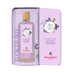 ALVAREZ GÓMEZ Agua fresca de flores flor de iris Estuche (lata) con colonia para mujer 150 ml.