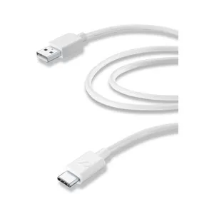 Cable Usb a Usb Type-C CELLULAR LINE, longitud 2M.