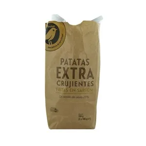 ALCAMPO GOURMET Patatas fritas en aceite de oliva ALCAMPO GOURMET 200 g.