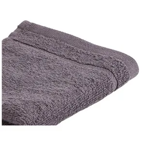 Toalla de tocador color gris, 400g/m², ACTUEL.