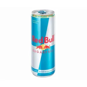 RED BULL SUGAR FREE Bebida energética sin azúcar lata 250 ml.