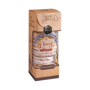 VICENS Turrón con almendras 10 uds. 300 g.