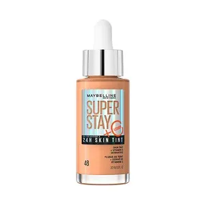 MAYBELLINE Super stay skin tint Tono 48 Base de maquillaje ligera de larga duración.