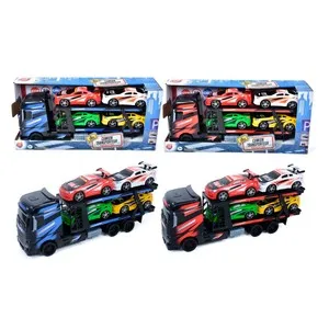 Mega camión con 4 coches, ONE TWO FUN.