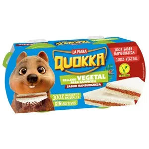 LA PIARA Relleno vegetal sabor hamburguesa 150 g.
