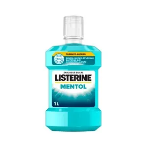 LISTERINE Enjuague bucal de uso diaro, con sabor a mentol LISTERINE 1 l.