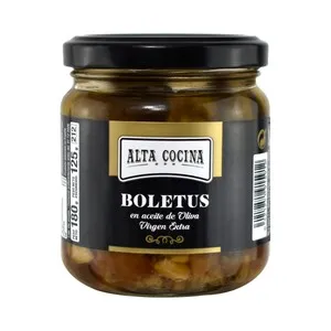ALTA COCINA Boletus en aceite de oliva virgen extra 125 g.
