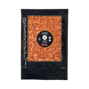 SABORES SIERRA DE MADRID Chorizo de jabalí cortado en lonchas 80 g.