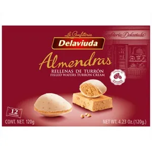 DELAVIUDA Almendras rellenas 120 g.