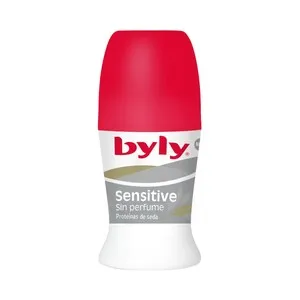 BYLY Desodorante roll-on para mujer sin perfume BYLY Sensitive 50 ml.