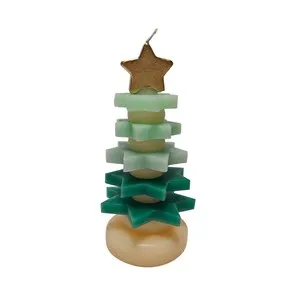 Vela desmontable con forma de Árbol de Navidad CF, SNC