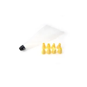 Manga Pastelera Silicona 8 Boquillas Plastico . AUCHAN