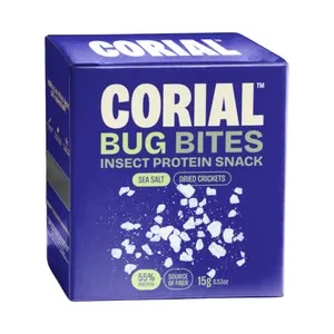 CORIAL Grillos secos con un toque de sal marina 15 g.
