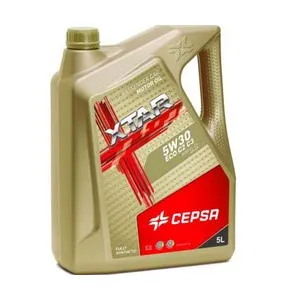 Lubricante para coche 5W30 eco de 1 litro XTAR, CEPSA.