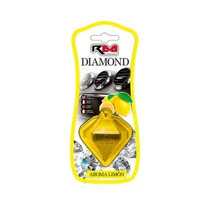 Ambientador de coche, aroma limón, DIAMOND.