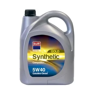 Aceite sintético para vehículos con motores de gasolina o diésel KRAFFT Gold Synthetic competition 5 litros.