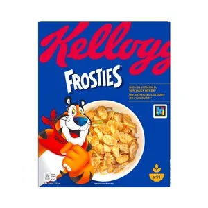 KELLOGG'S Frosties Cereales de copos de maíz tostados 330 g.