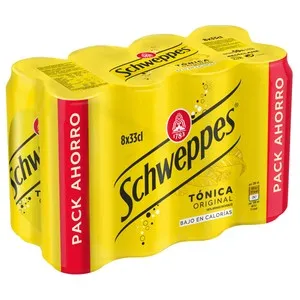 SCHWEPPES Tonica original 8 uds. x 33 cl.